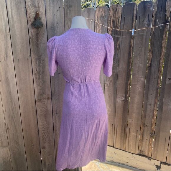 Rouje Gabin midi dress in Purple - Picture 12 of 15
